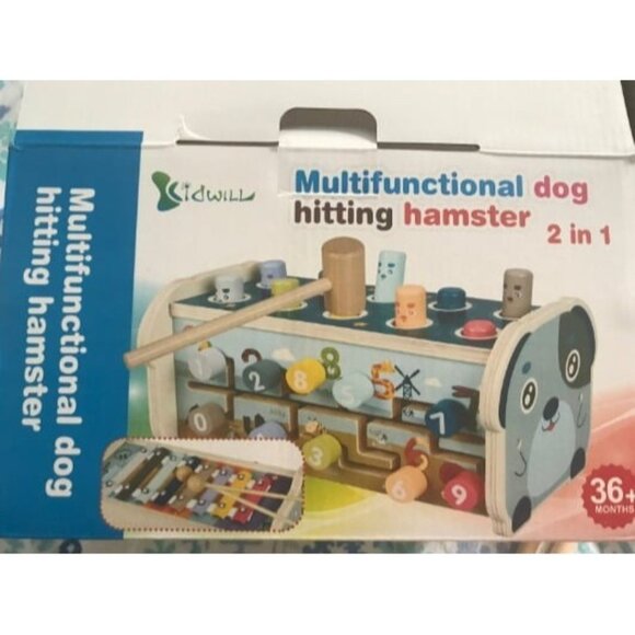 New Wooden Hammering Pounding Toy for 12+ Months Kids, Montessori Toys - Picture 4 of 4